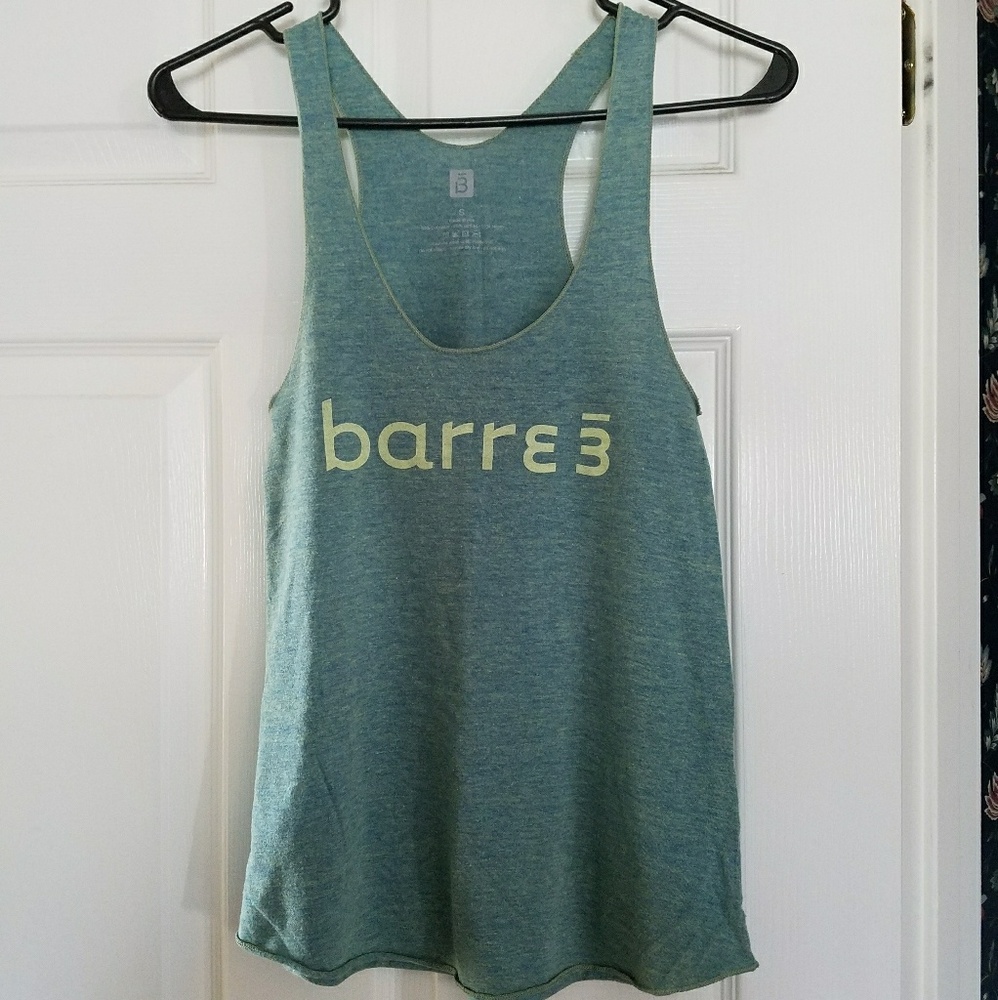Barre Women's Green Tank Top